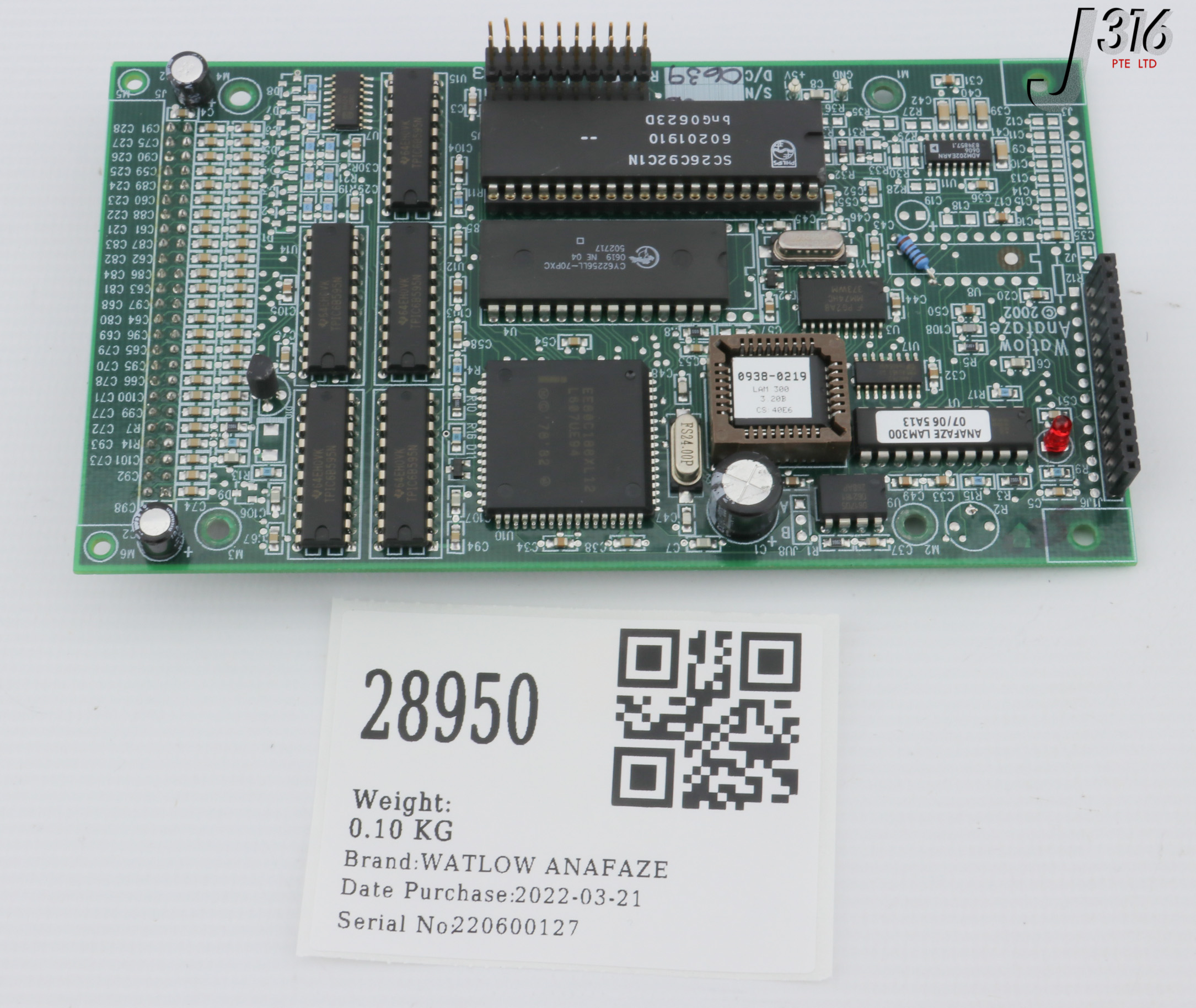 イチ 28950 WATLOW ANAFAZE PCB, CONTROLLER CARD 30520-56 | eBay